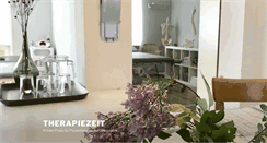 Desktop Screenshot of praxis-therapiezeit.de